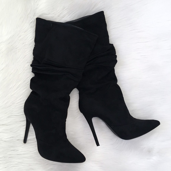 fashion nova black boots